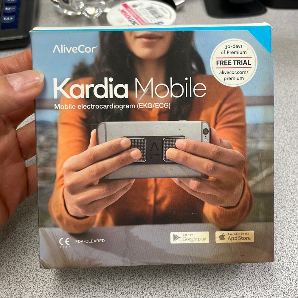AliveCor Kardia Mobile Single-Lead EKG Monitor - Black